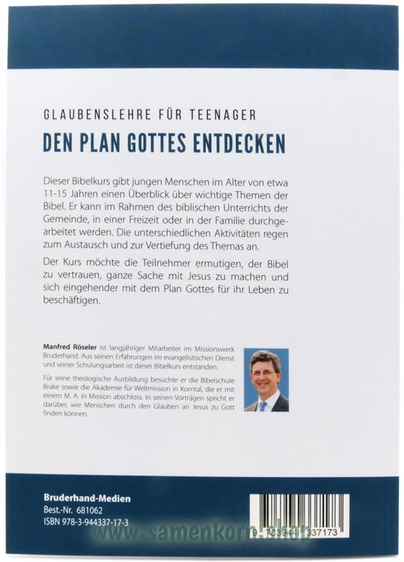 Den Plan Gottes entdecken / Set