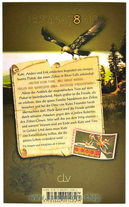Der flüchtende Clown / Abenteuerwälder 8 / Buch