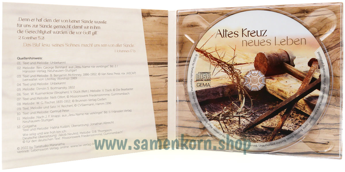 Altes Kreuz - Neues Leben / CD
