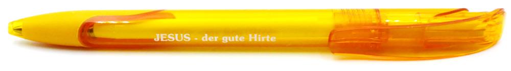 Kugelschreiber "Jesus - der gute Hirte", gelb
