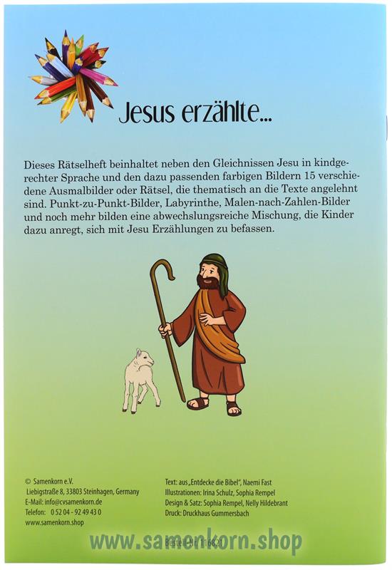 Jesus erzählte ... / Die Gleichnisse in Texten, Bildern und Rätseln
