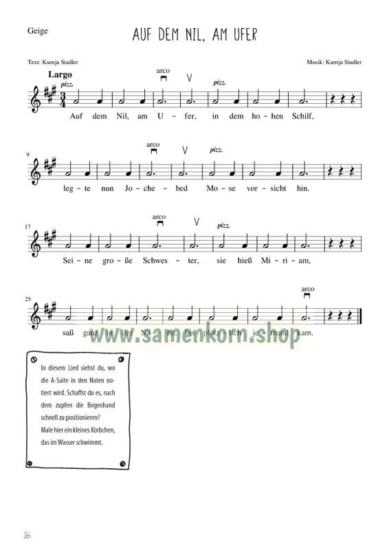 Gemeinsam lernen - Gemeinsam musizieren, Heft Mose